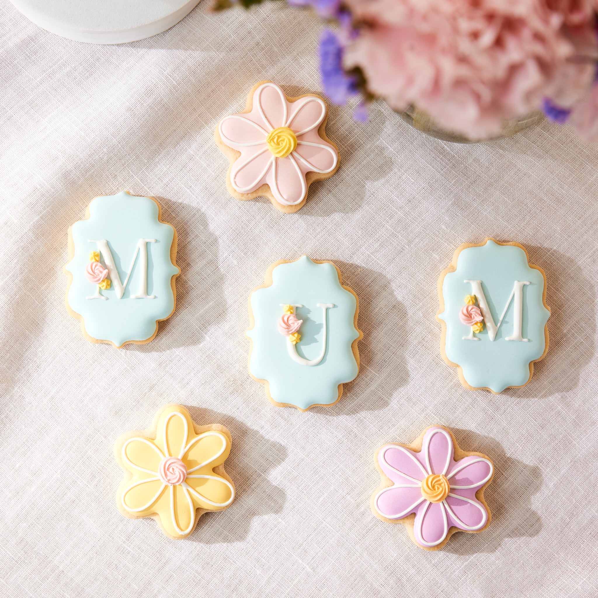 Mum Mini Shortbread Cookies (Pack of 6)