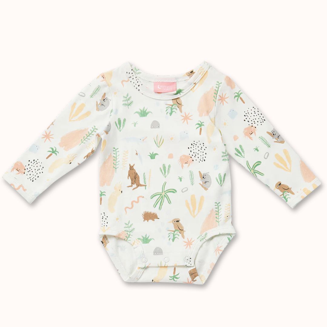 Halcyon Nights Long Sleeve Bodysuit 0-3 Months