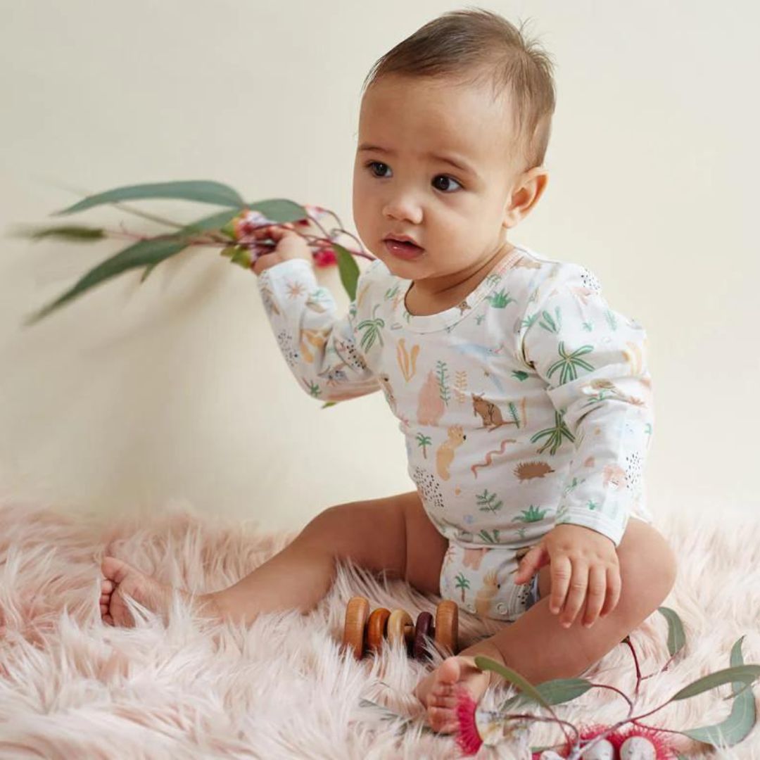 Halcyon Nights Long Sleeve Bodysuit 0-3 Months