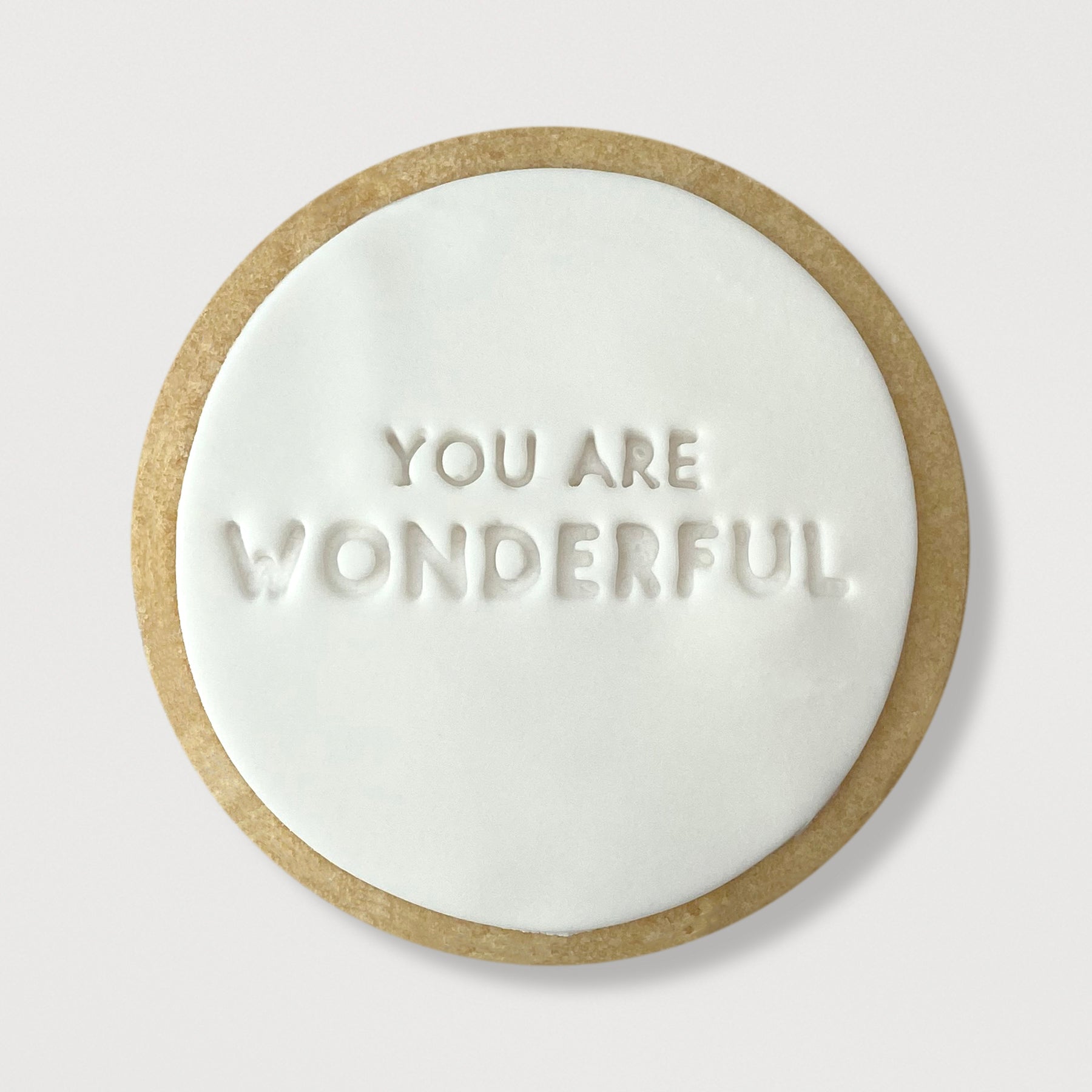 Sweet Mickie Quote Cookie
