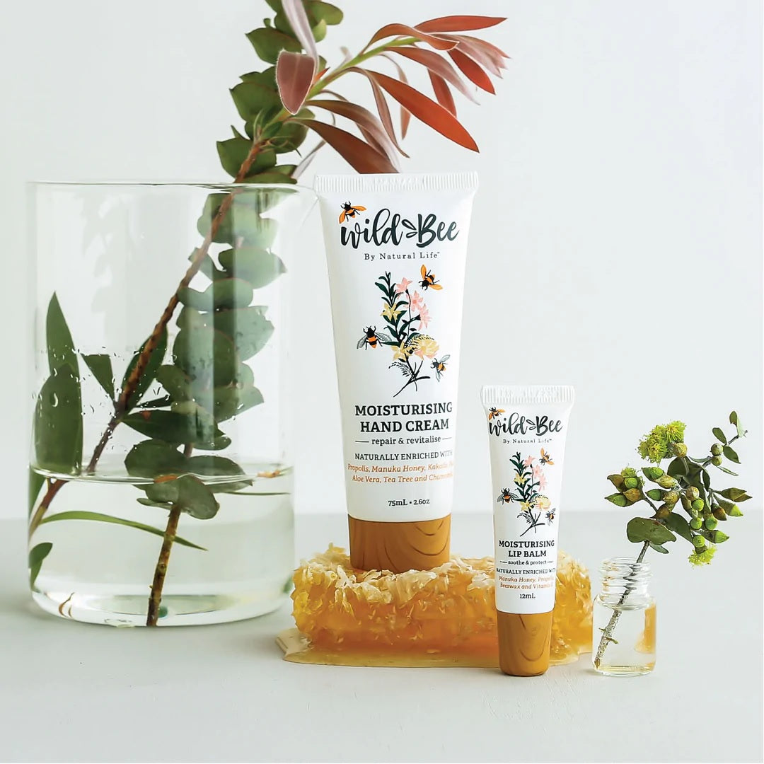 Wild Bee Hand Cream & Lip Balm Duo