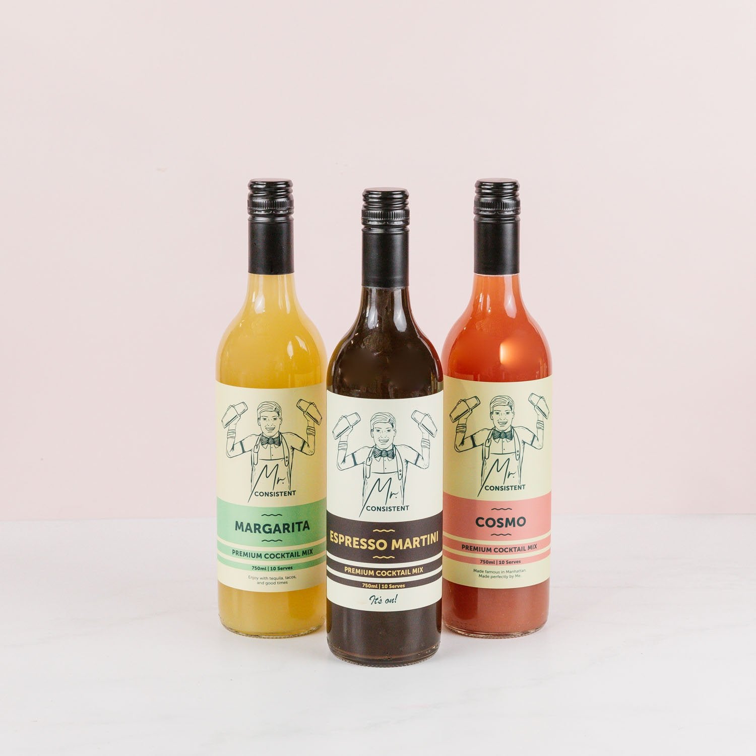 Mr Consistent Cocktail Mixers (750ml)